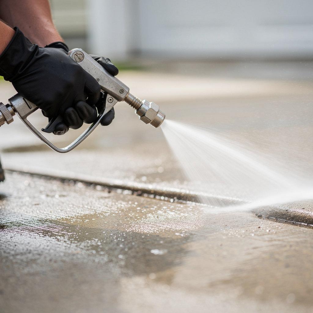 Nashville Pressure Washing professional team cleaning a home exterior with safe, eco-friendly methods